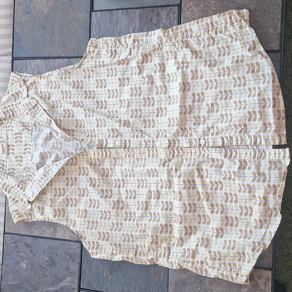 Orla Kiely patterned Tote Bag and shirt - Picture 3 of 5